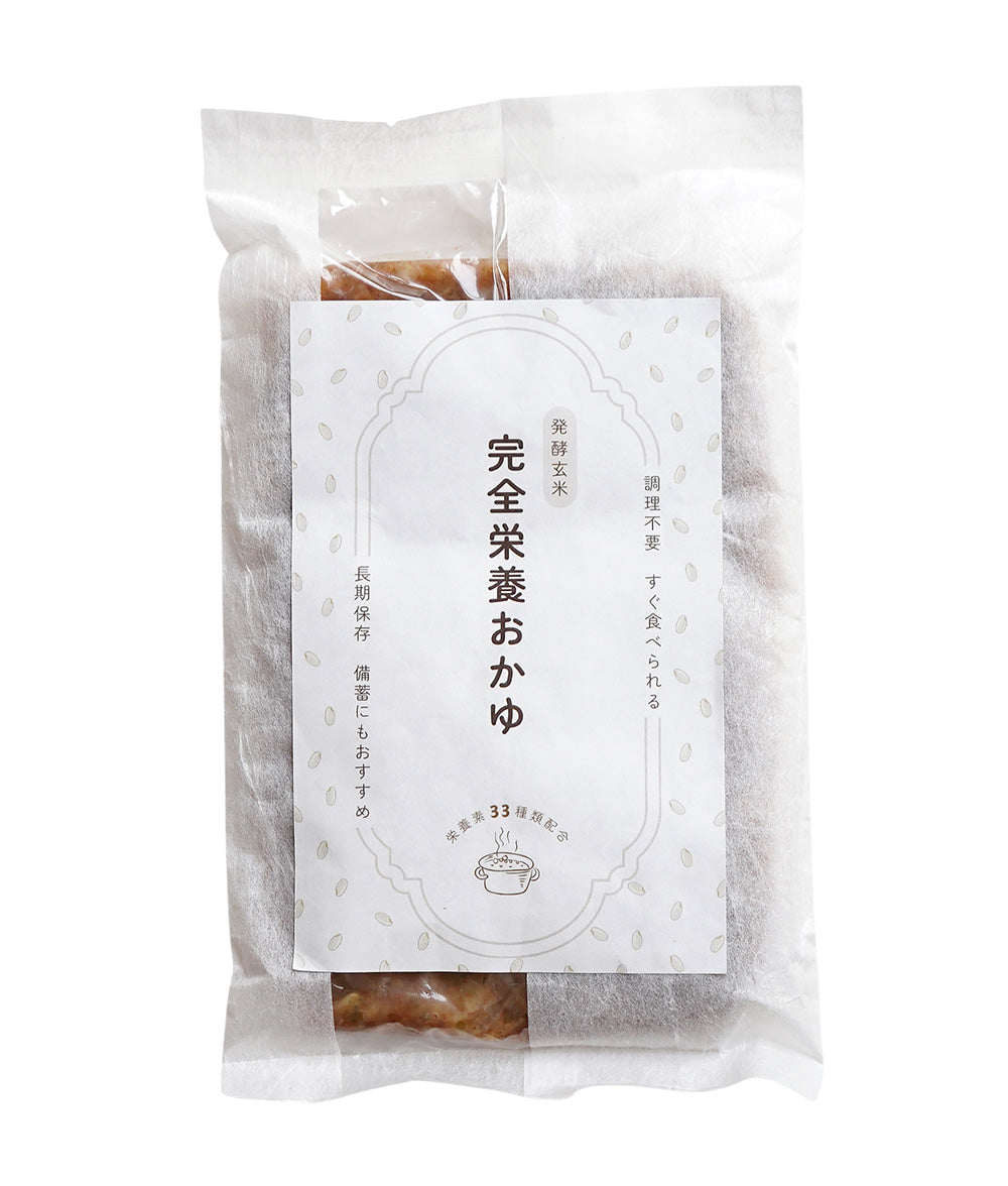 完全栄養おかゆ 250g -【33種類の栄養素をバランスよく配合したレトルトおかゆ】